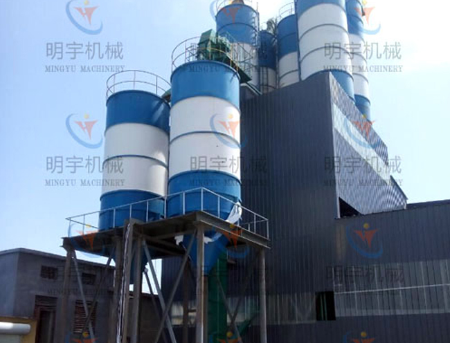 東營年產(chǎn)20萬噸預拌砂漿生產(chǎn)線